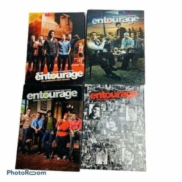 Entourage DVD HBO Series Lot Seasons 1 2 3 Parts 1 And 2 Chase Wahlberg Vincent - Picture 1 of 8